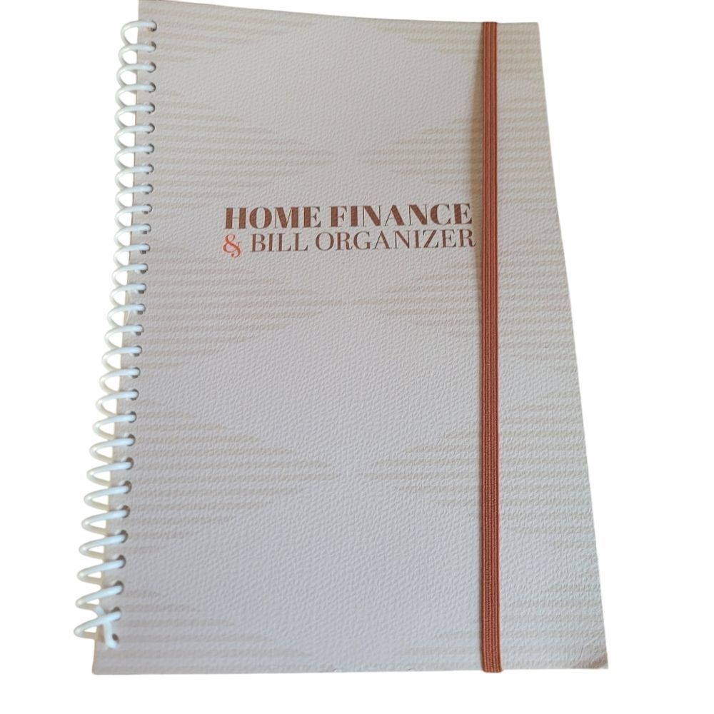 Yearly home finance / bill organizer